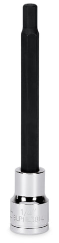 Destornillador de vaso hexagonal largo SAE de 1/4" con accionamiento de 3/8" (Blue-Point®)