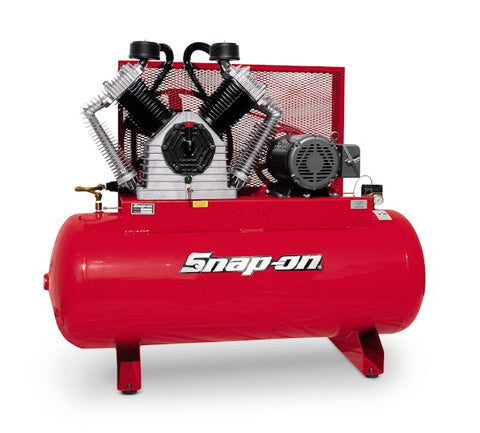 Compresor de aire horizontal de 120 galones y 20 HP
