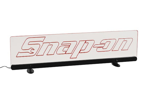 Luz del panel con logotipo completo (rojo)