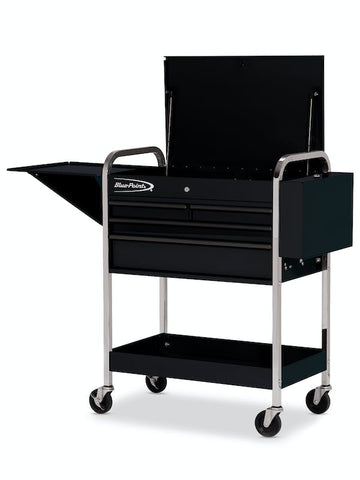 Carro rodante (Blue-Point®) (negro brillante)