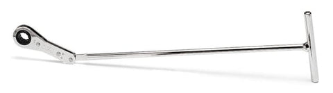 Llave de tubo con trinquete y mango en T métrico de 12 puntas y 12 mm