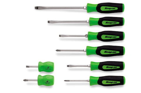 Juego de destornilladores combinados de agarre suave Instinct® de 8 piezas (verde)