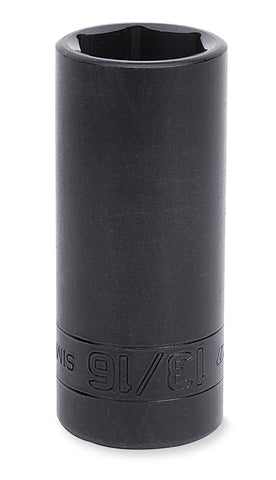 Dado de impacto profundo Flank Drive® de 5/8" SAE de 6 puntas con impulsión de 3/8"