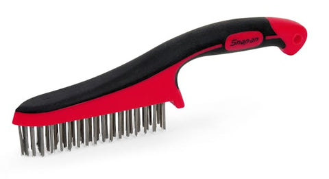 Cepillo de alambre de acero inoxidable de 5"