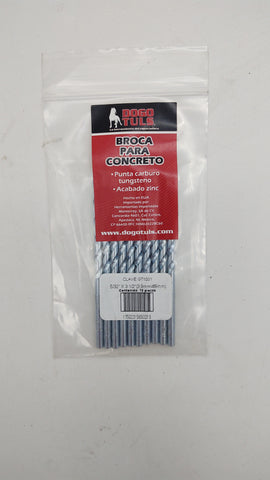 BROCA CONCRETO 5/32X 3-1/2" PTA.CARBUROT