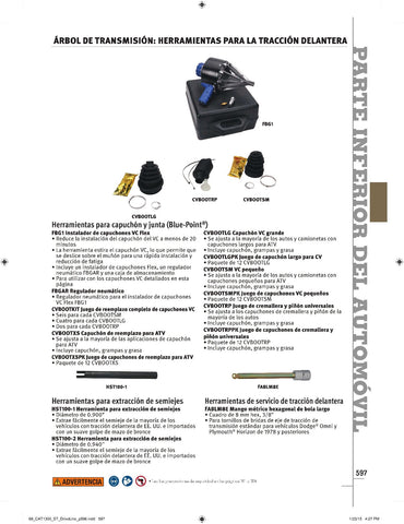 Bota CV ATV Flexx (Blue-Point®)