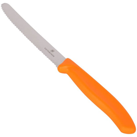 (6.7836.021) CUCHILLO TOMATES PUNTA. RED., 11cm, NARANJA