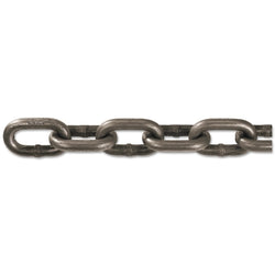 Cadenas de alta resistencia de grado 43, tamaño 1/2 pulg., 200 pies, límite de 9200 lb, color natural