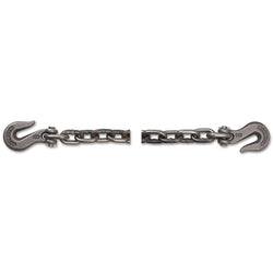 Conjuntos de cadena de amarre de alta resistencia de grado 43, 3/8 pulg., carga de 5400 lb, 20 pies