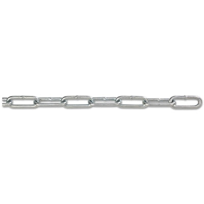 Spiral chains, size 2/0, 520 lb limit, bright zinc