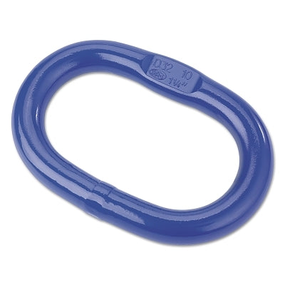Eslabones maestros oblongos V10, carga de 48,880 lb, azul incomparable