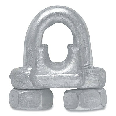 3/8 in. forged wire cable clamp, hot-dip galvanized finish