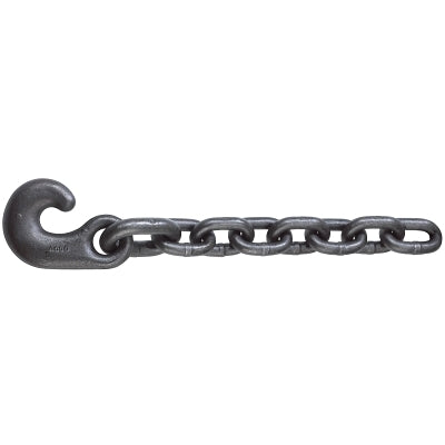 Winch tail chain assemblies, 1/2 in. size, 12,000 lb limit, rust resistant