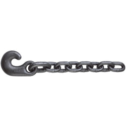 Conjuntos de cadena de cola de cabrestante, tamaño 5/8 in, límite de 18,100 lb, resistente a la oxidación