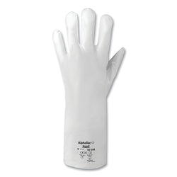 Chemical resistant gloves 02-100, size 7, white