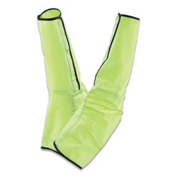 High-visibility cut-resistant sleeve 11-200, 19 inches, fluorescent yellow