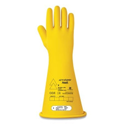 RIG rubber insulating glove, size 12, yellow