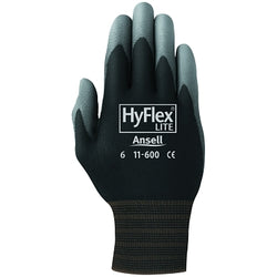 Gloves with coated palm 11-600, size 5, black