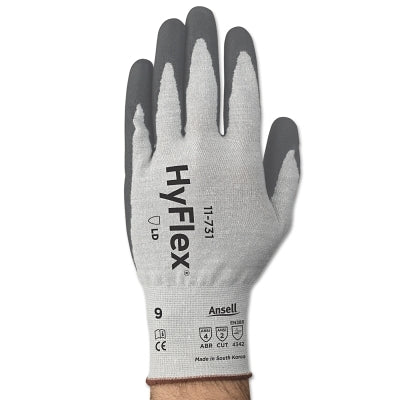 Guantes 11-731, talla 9, color gris