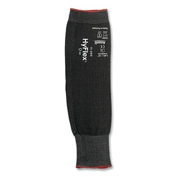 Cut-resistant sleeve 11-250, slim 18-inch, elastic closure, black
