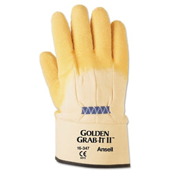 EDGE® Gloves, 16-347, size 10, grey/yellow