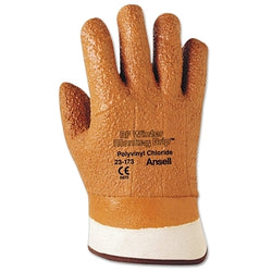 23-173 PVC coated gloves, size 10, orange