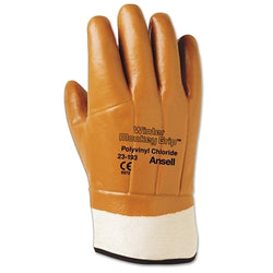 23-193 PVC coated gloves, size 10, orange