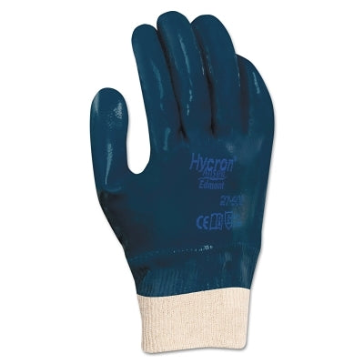 Guantes recubiertos de nitrilo 27-602, talla 10, color azul