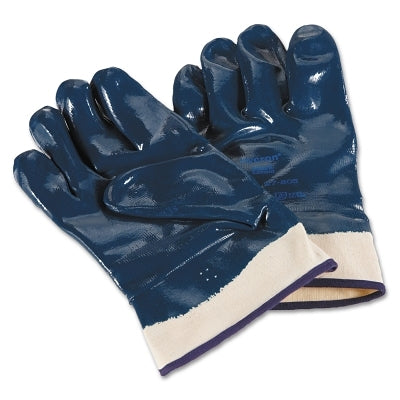 Guantes recubiertos de nitrilo 27-805, talla 10, color azul