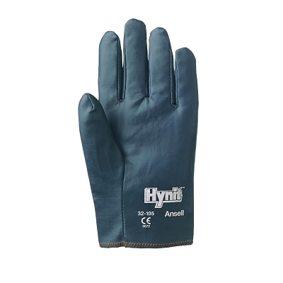 Guantes Hynit impregnados de nitrilo, 8 unidades, color azul