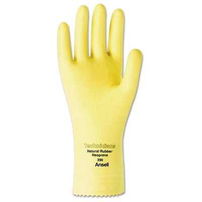 Guantes para técnicos, mezcla de látex natural y neopreno, color natural, 10