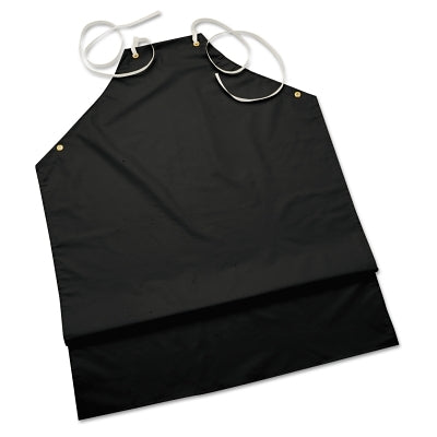 Delantal Hycar®, 35 x 45 pulgadas, nitrilo/polialgodón, negro