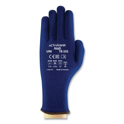 Guantes de punto 78-101, talla única, color azul