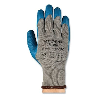 Guantes multiusos 80-100, talla 8, azul/gris