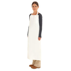 AlphaTec® 56-800 Series Apron, 34" wide, 45" long, polyurethane, white