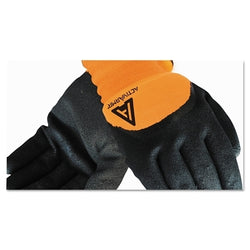 97-011 High Visibility Cold Weather Gloves, Size 10, Orange/Black