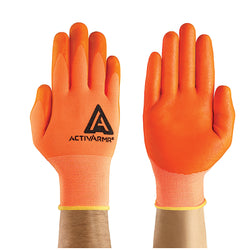 97-012 Coated gloves, size 10, orange