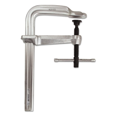 Heavy-duty L-clamps, 18-inch capacity, 7-inch throat, 4880 lb load