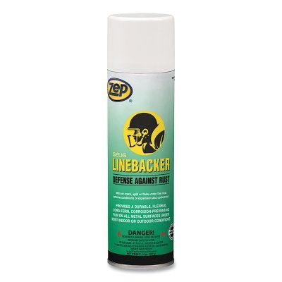 Selig Linebacker Rust and Corrosion Inhibitor, 14 oz, Aerosol, Brown
