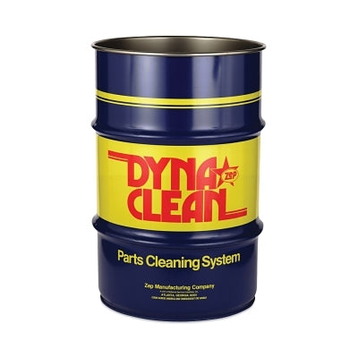 Lavadora de piezas Dyna-Clean, tambor de 30 galones, azul/amarillo/rojo