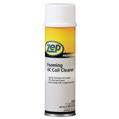 Foaming air conditioner coil cleaner, 18 oz, aerosol, citrus scent