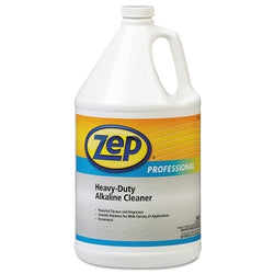 Heavy-duty alkaline cleaner, clear blue-green, 55-gallon drum
