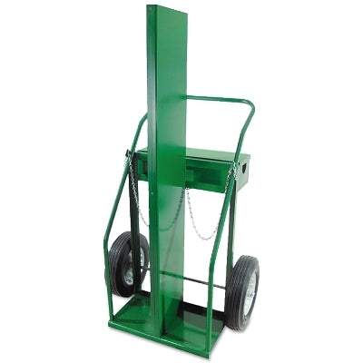 Camiones cilíndricos, capacidad para cilindros de 9 1/2 pulg. de diámetro, ruedas de goma maciza de 16 pulg.