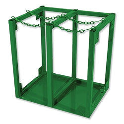 Estante para carro de cilindros, 4 cilindros, 29 pulgadas de ancho x 20 pulgadas de profundidad x 30 pulgadas de alto