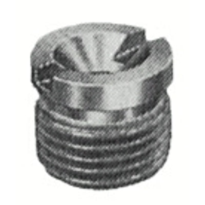 Accesorios empotrados, rectos, 23/64 pulg., macho/hembra, 1/8 pulg. (NPTF)