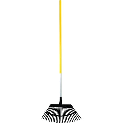 Superflex Rake, 48-inch Vinyl-Coated Aluminum Handle