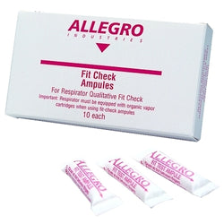 Ampolla de comprobación de ajuste del respirador, olor a aceite de plátano, 3/8 pulg. de diámetro