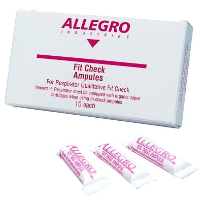 Ampolla de comprobación de ajuste del respirador, olor a aceite de plátano, 3/8 pulg. de diámetro