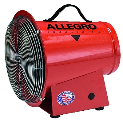 DC axial blowers, 1/4 hp, 12 VDC, 4.5 m cable with alligator clips