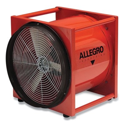Soplador axial de metal estándar de CA, 2 hp, 115 V/230 V, 26 pulgadas (solo soplador)